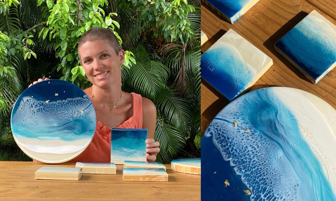 New Works by Bree Poort Have Arrived 🌊 – GREENROOM Gallery Hawaii
