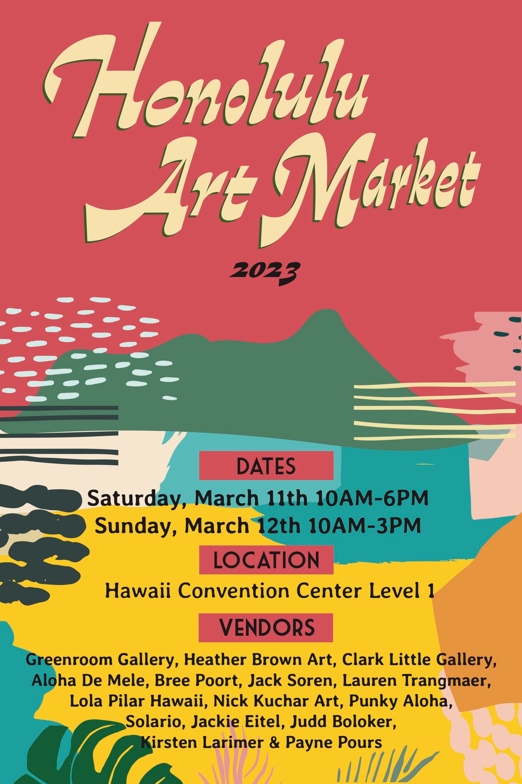 Honolulu Art Market at Honolulu Fesival