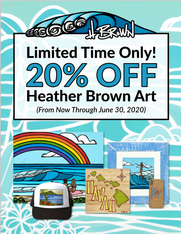 Heather Brown Art 20%OFF Extended to June 30th!