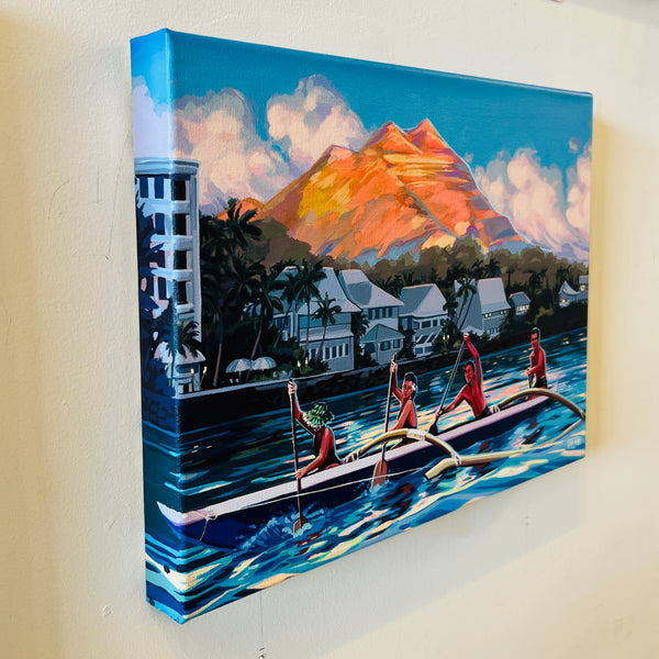 "Canoe Crew" Original Painting