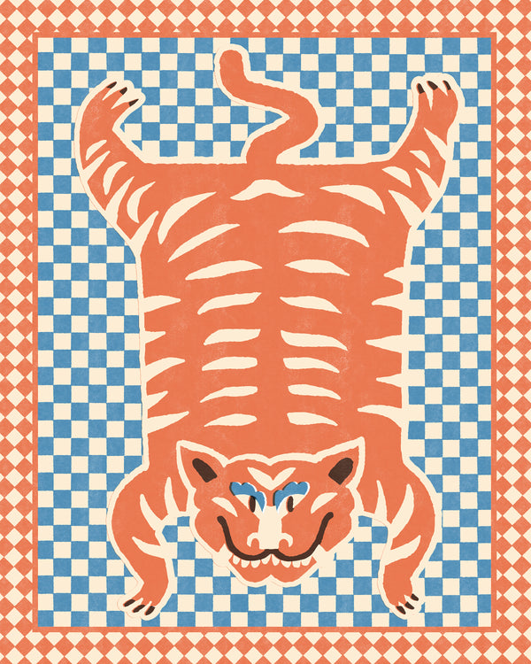 Tibetan Tiger Rug