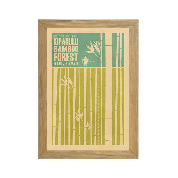 KIPAHULU BAMBOO FOREST Framed Print