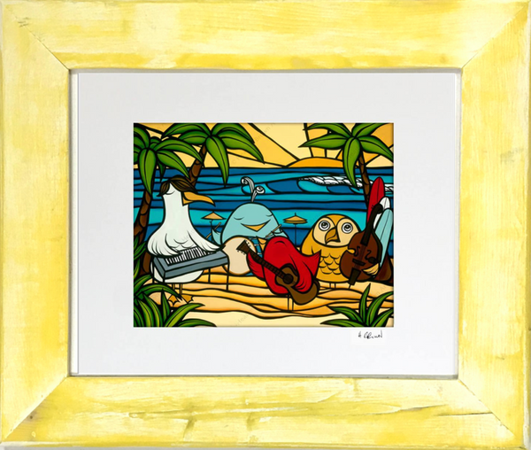 Bird Party on the Beach