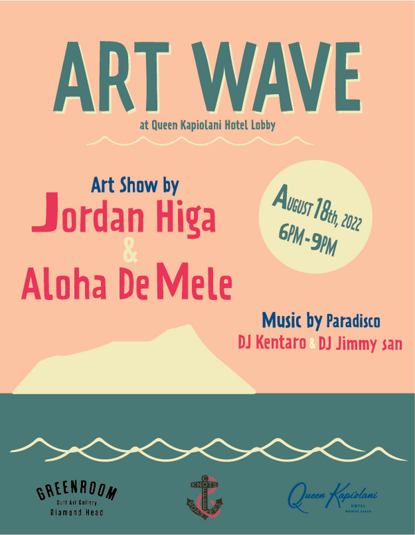 Art Wave Event on Thirsday, August 18th, 2022!
