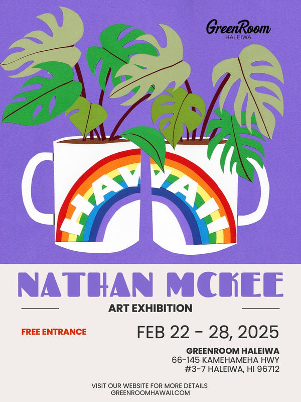 Nathan McKee Art Exhibition from Febuary 22nd to 28th.