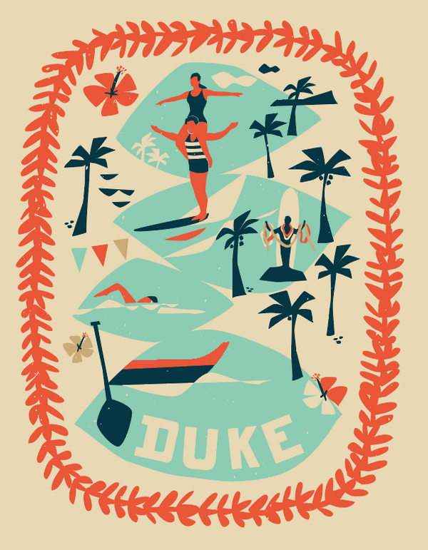 Duke Kahanamoku Art!