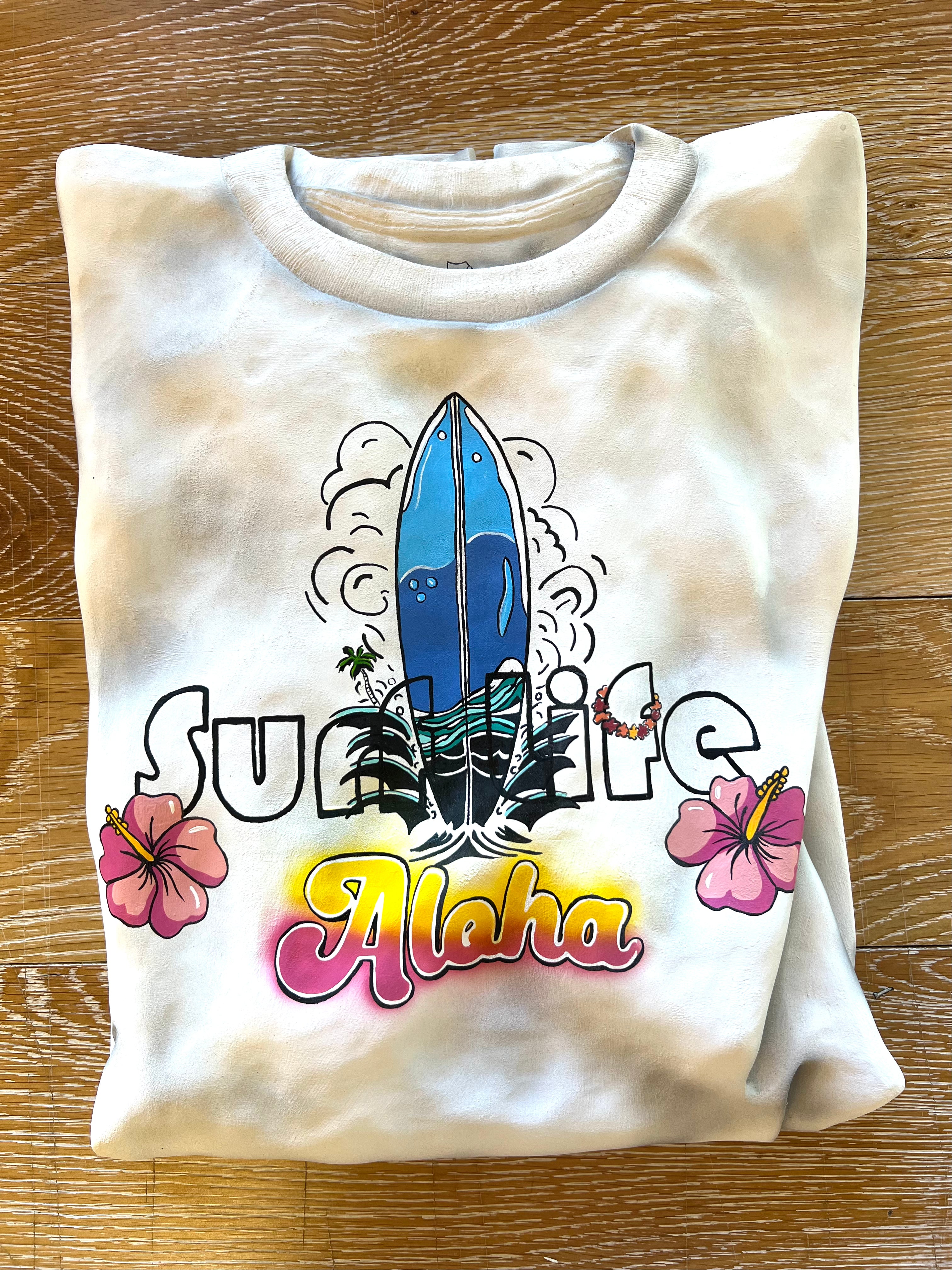 Folded Shirt - Surf Life I