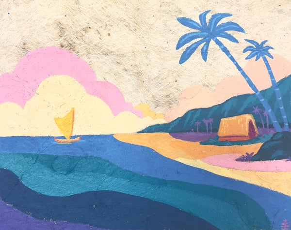 "Beach Hale" Original Painting