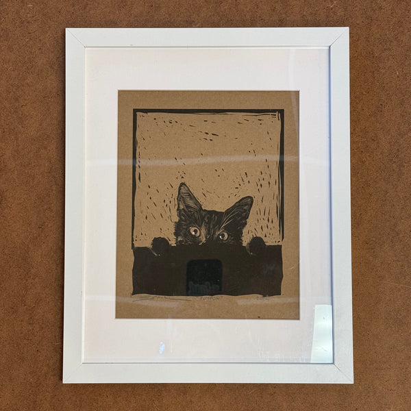 Framed Original "CAT"