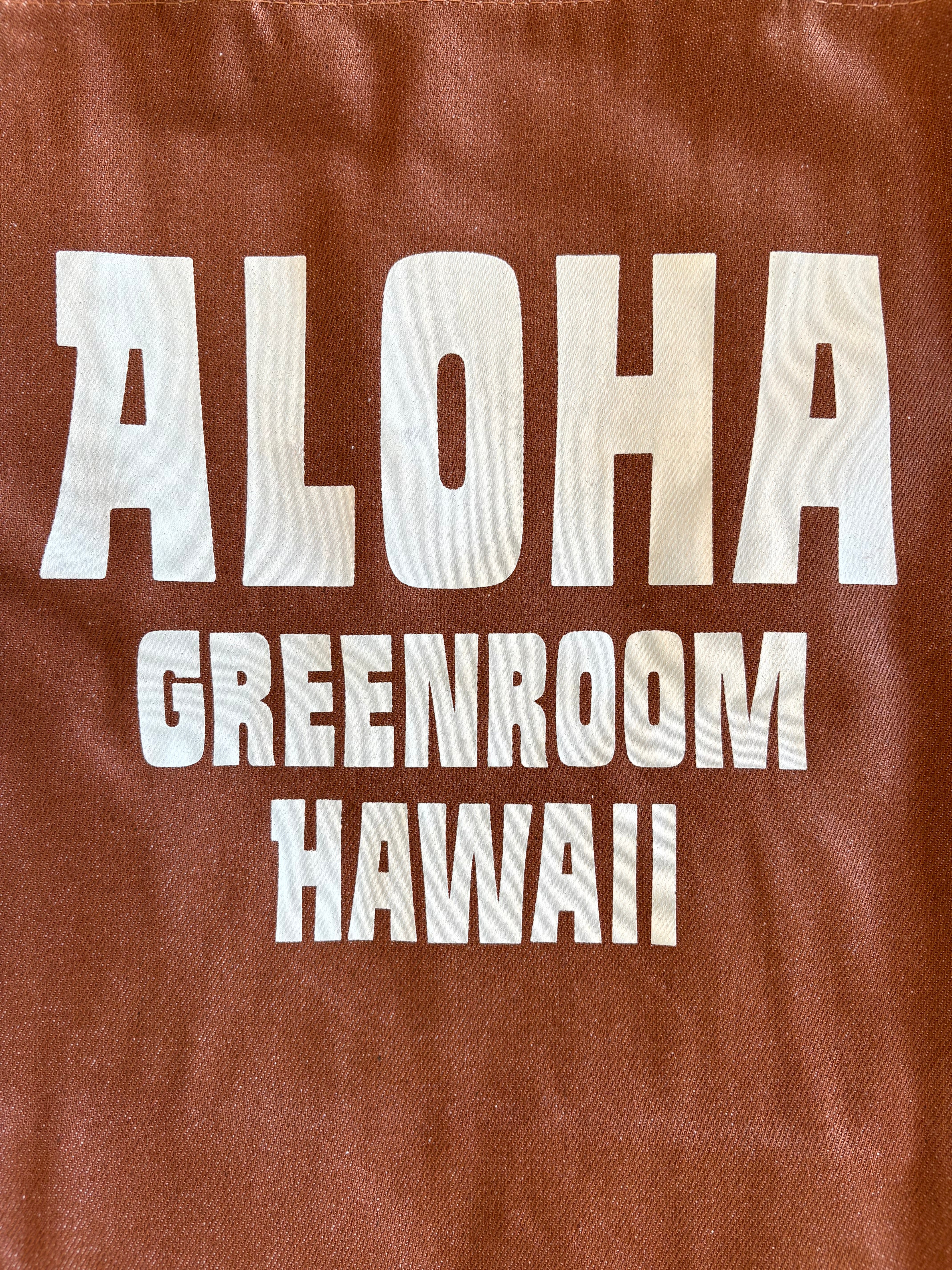 Greenroom x Koji Toyoda Modern Surf Art Brown Tote