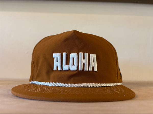 Greenroom x Koji Toyoda Modern Surf Aloha Brown Hat