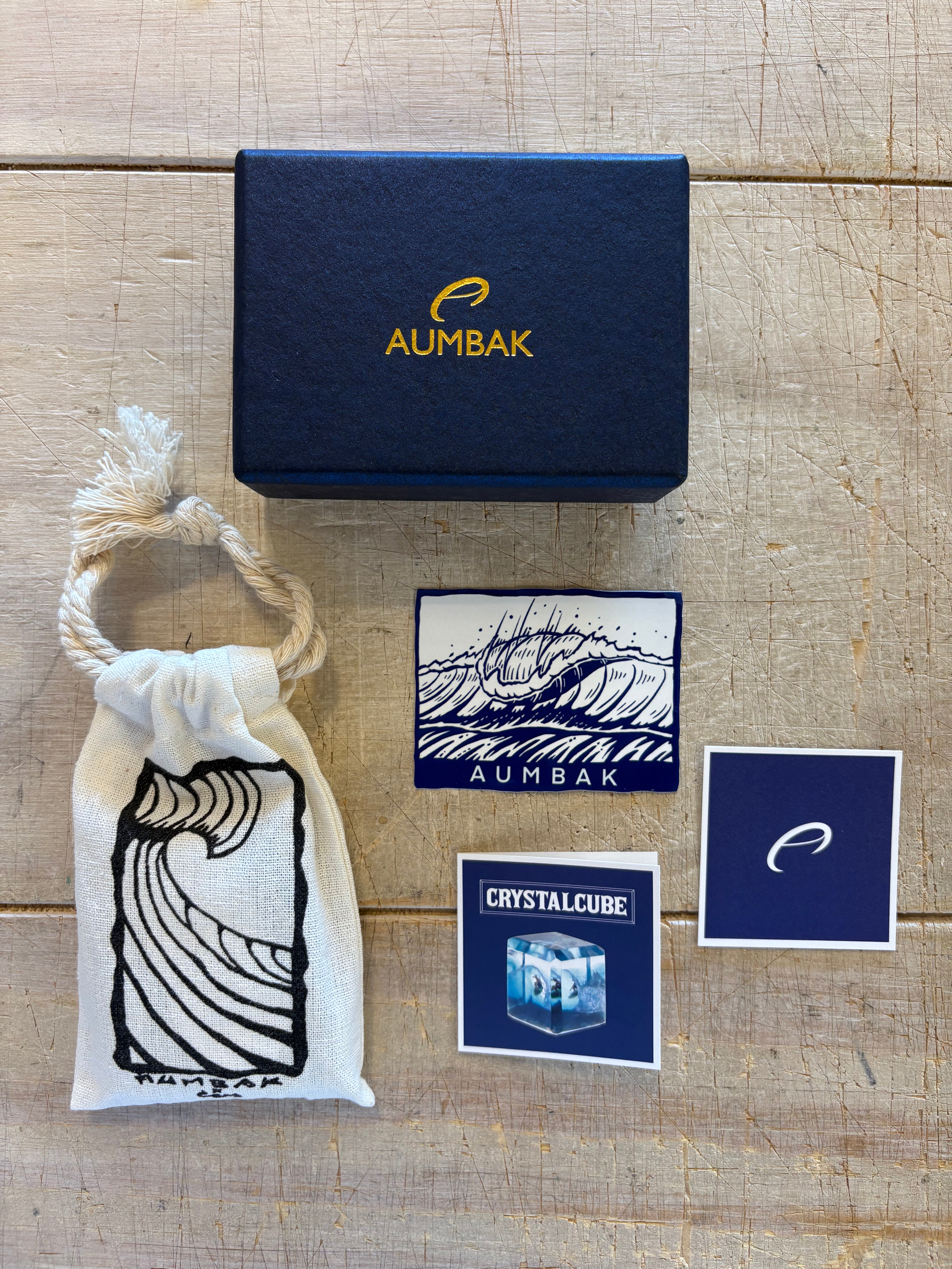 AUMBAK Crystal Cube Small #1