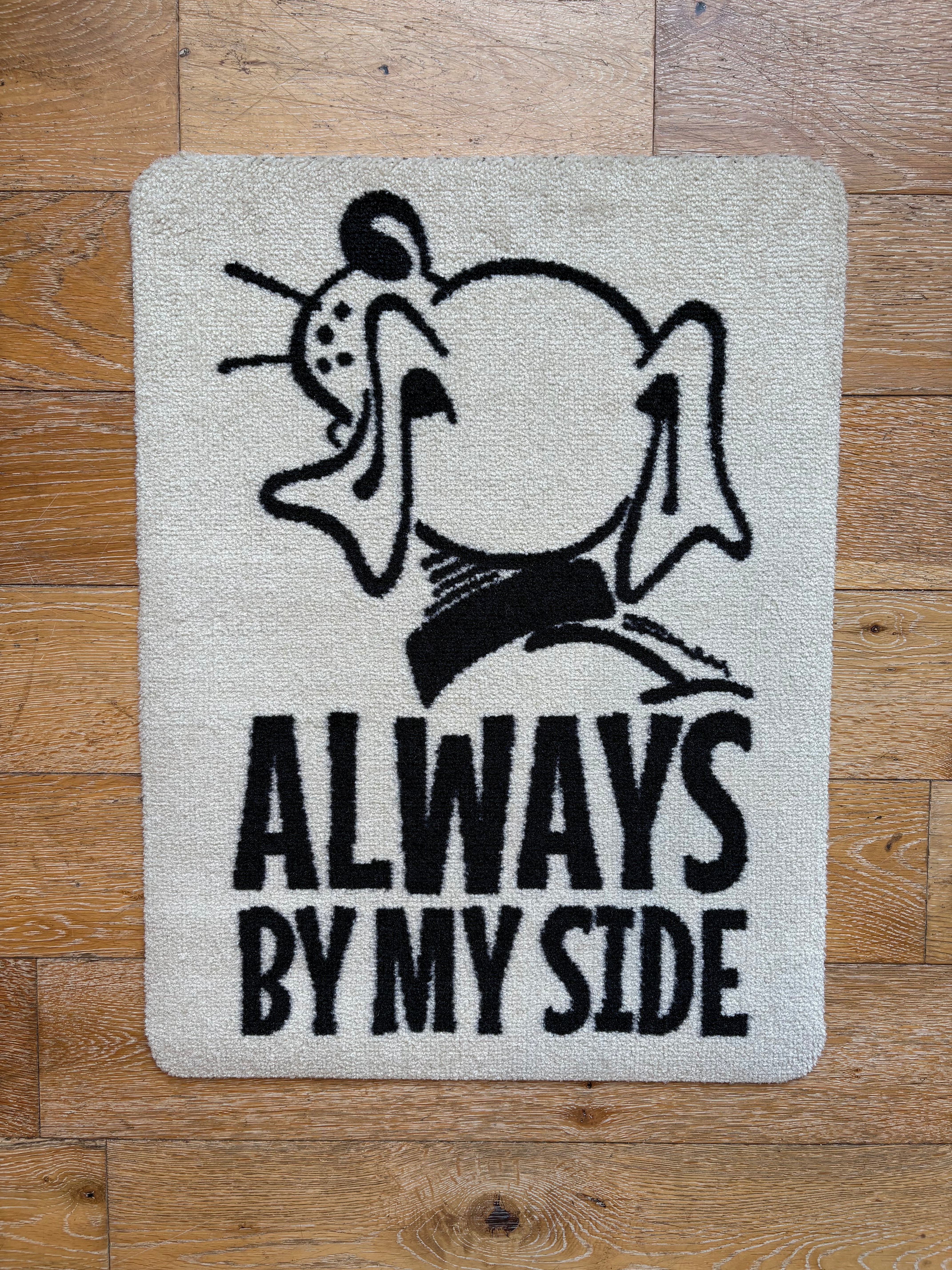 ALWAYS BY MY SIDE Exclusive Art Rug