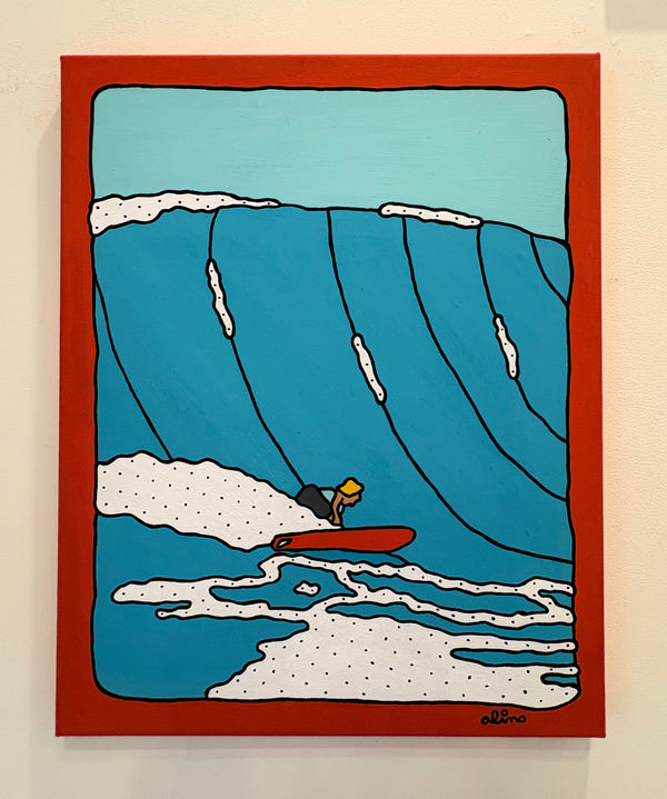 Orange Peel Original Painting