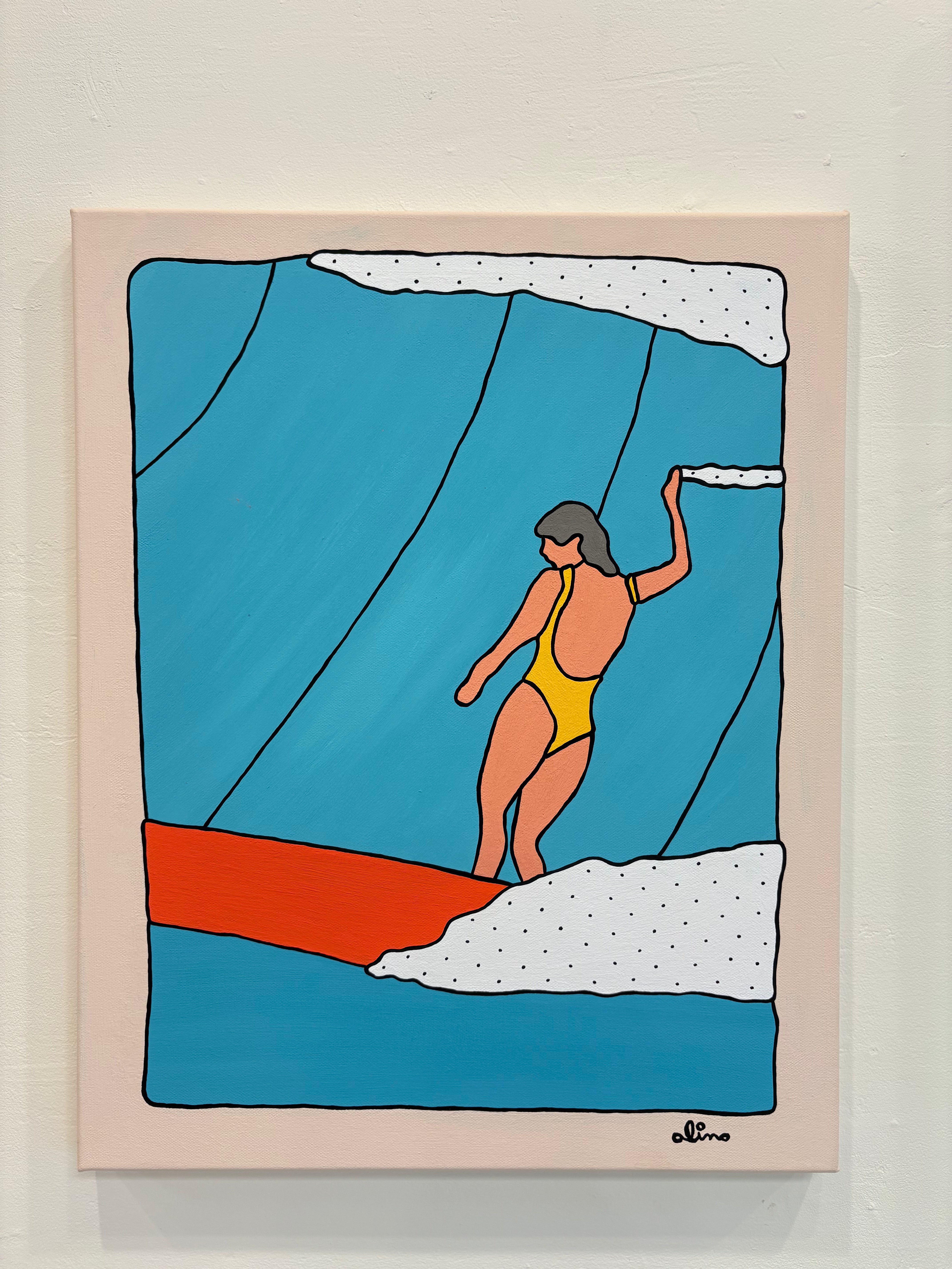 Aloha Line  Original Painting