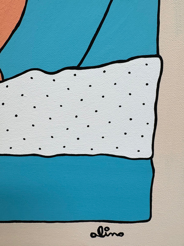 Aloha Line  Original Painting