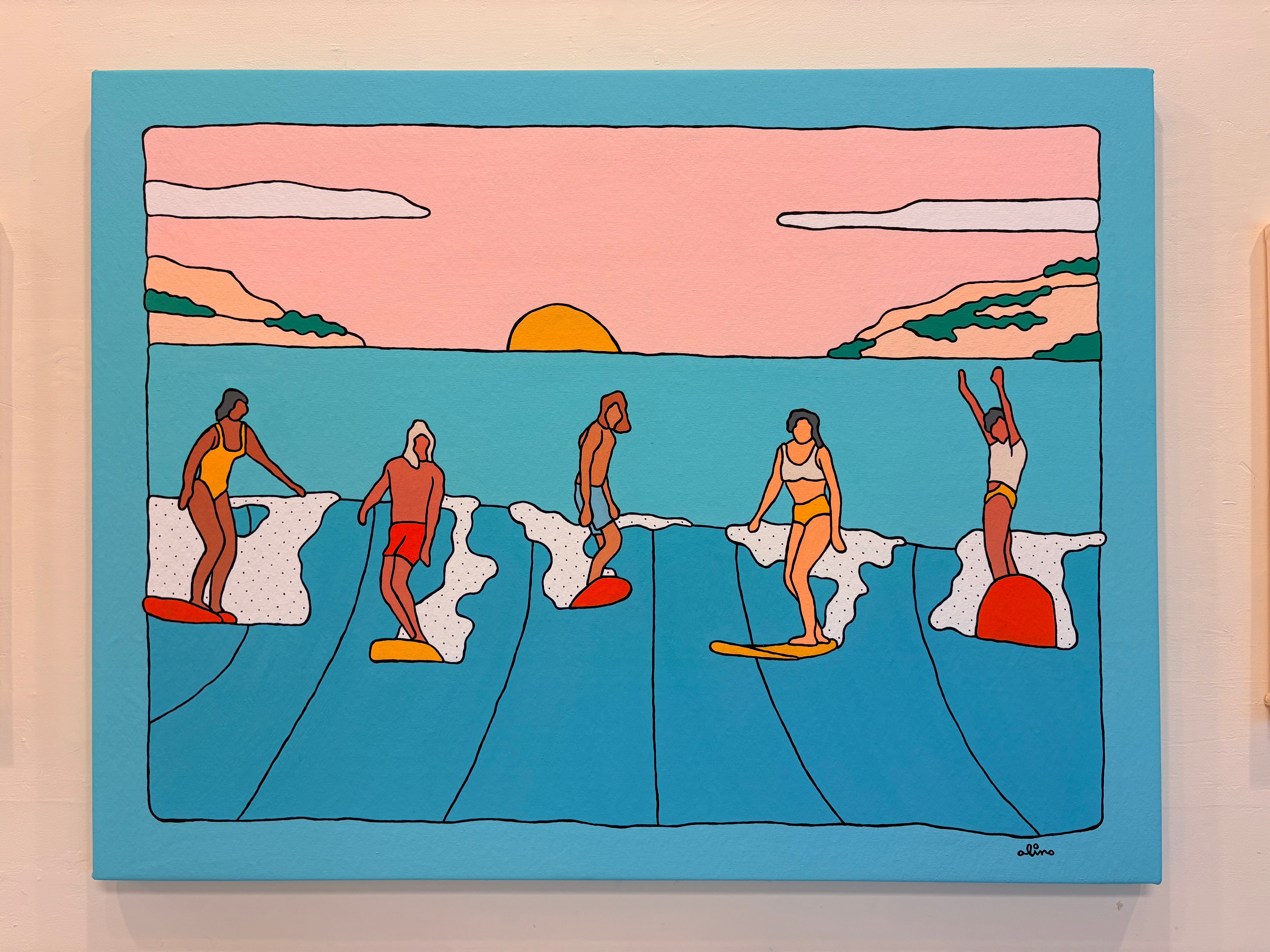 Tropical Life Original  Painting