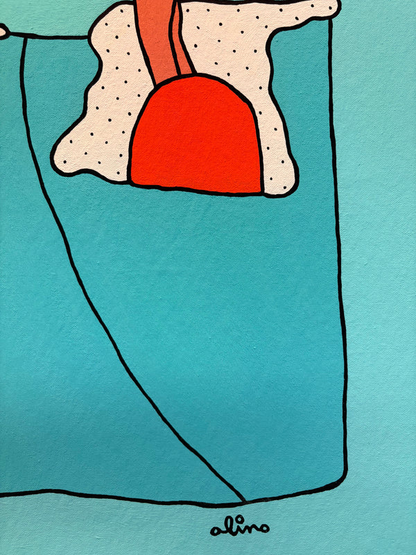 Tropical Life Original  Painting