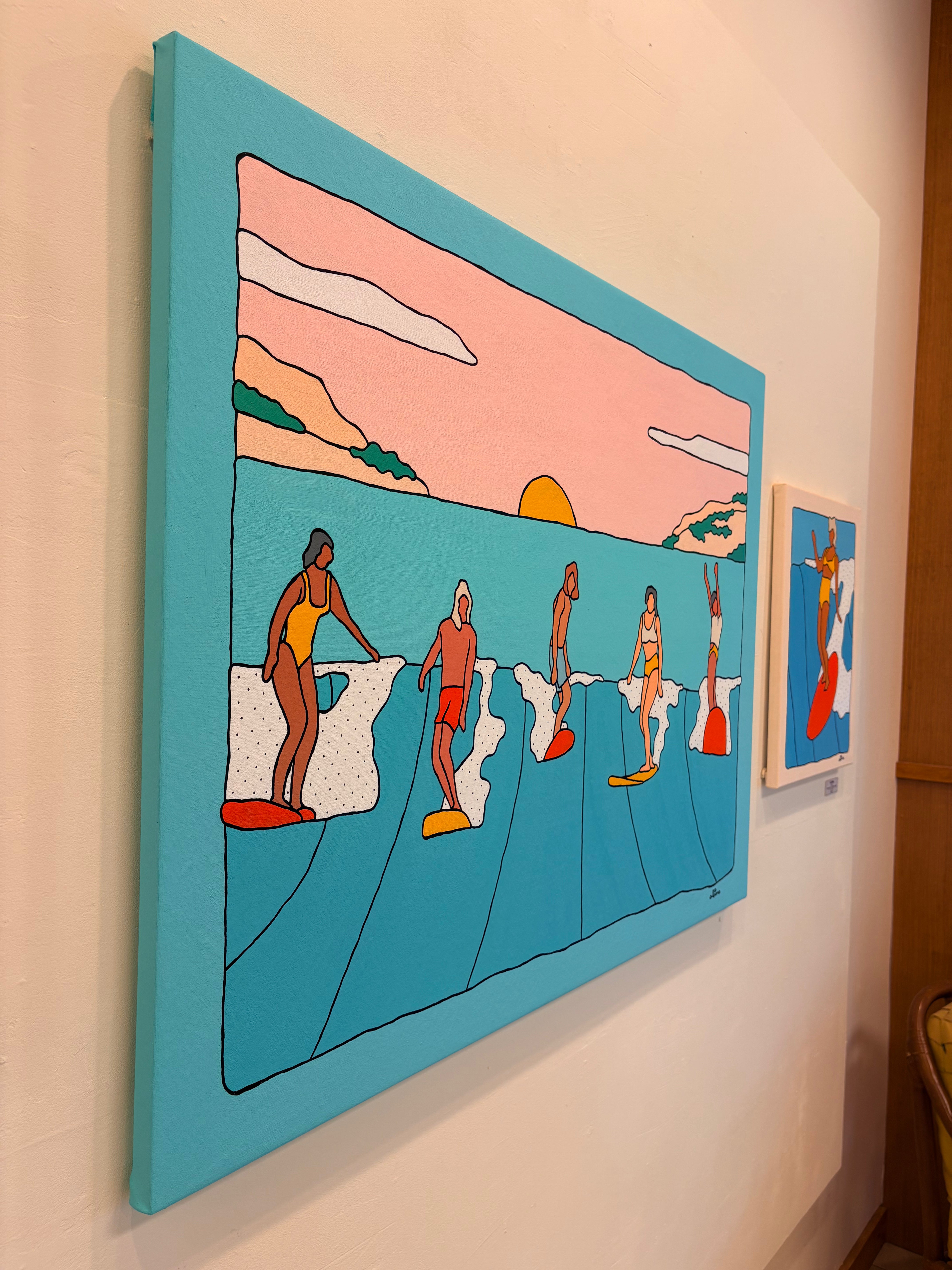 Tropical Life Original  Painting