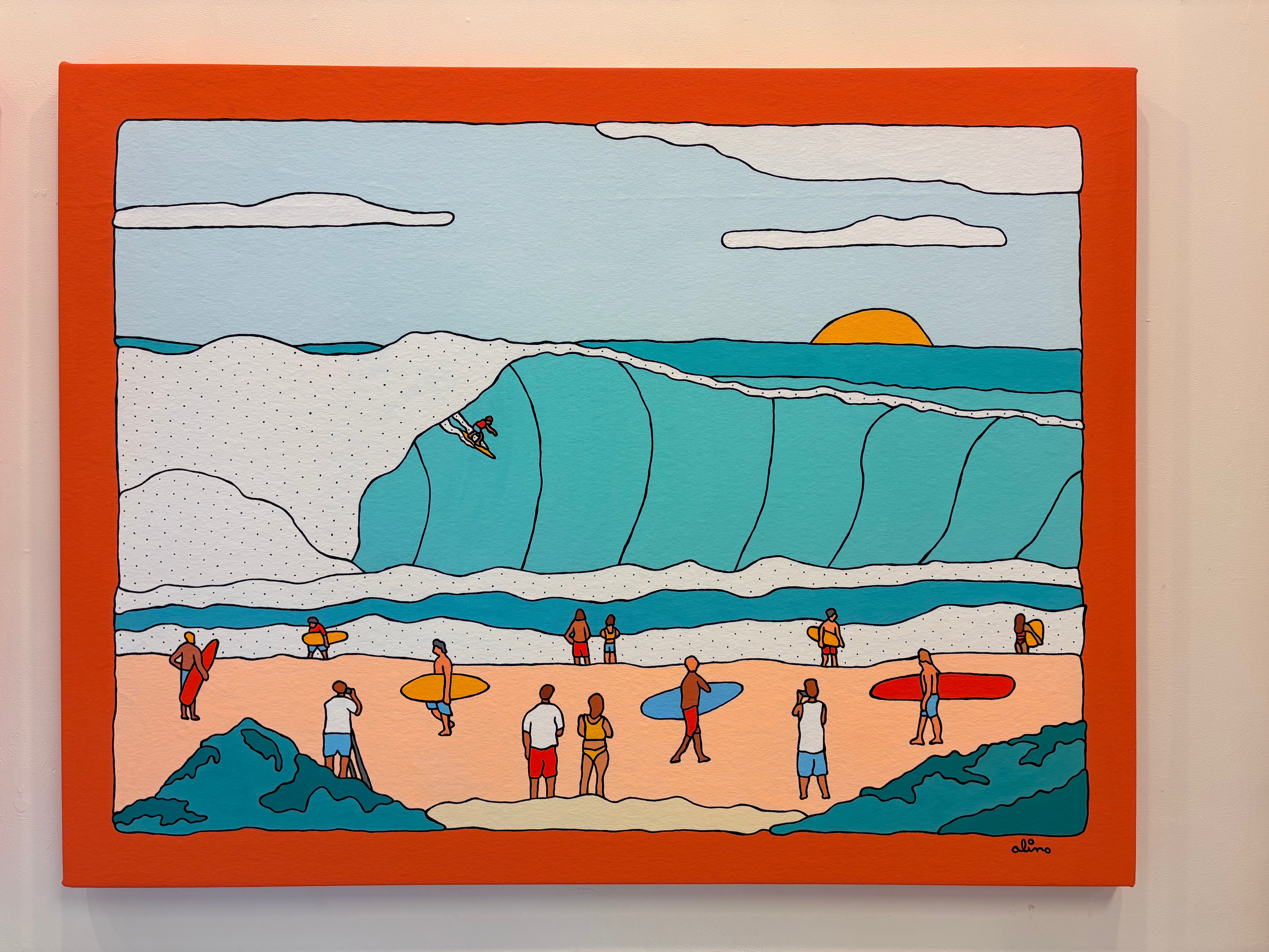 Pipe Eyes Original  Painting