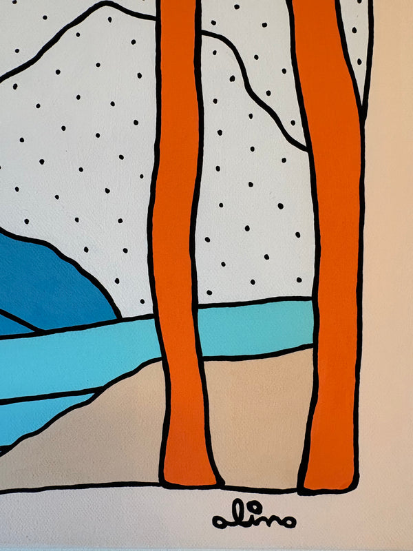 Makai Field Original  Painting