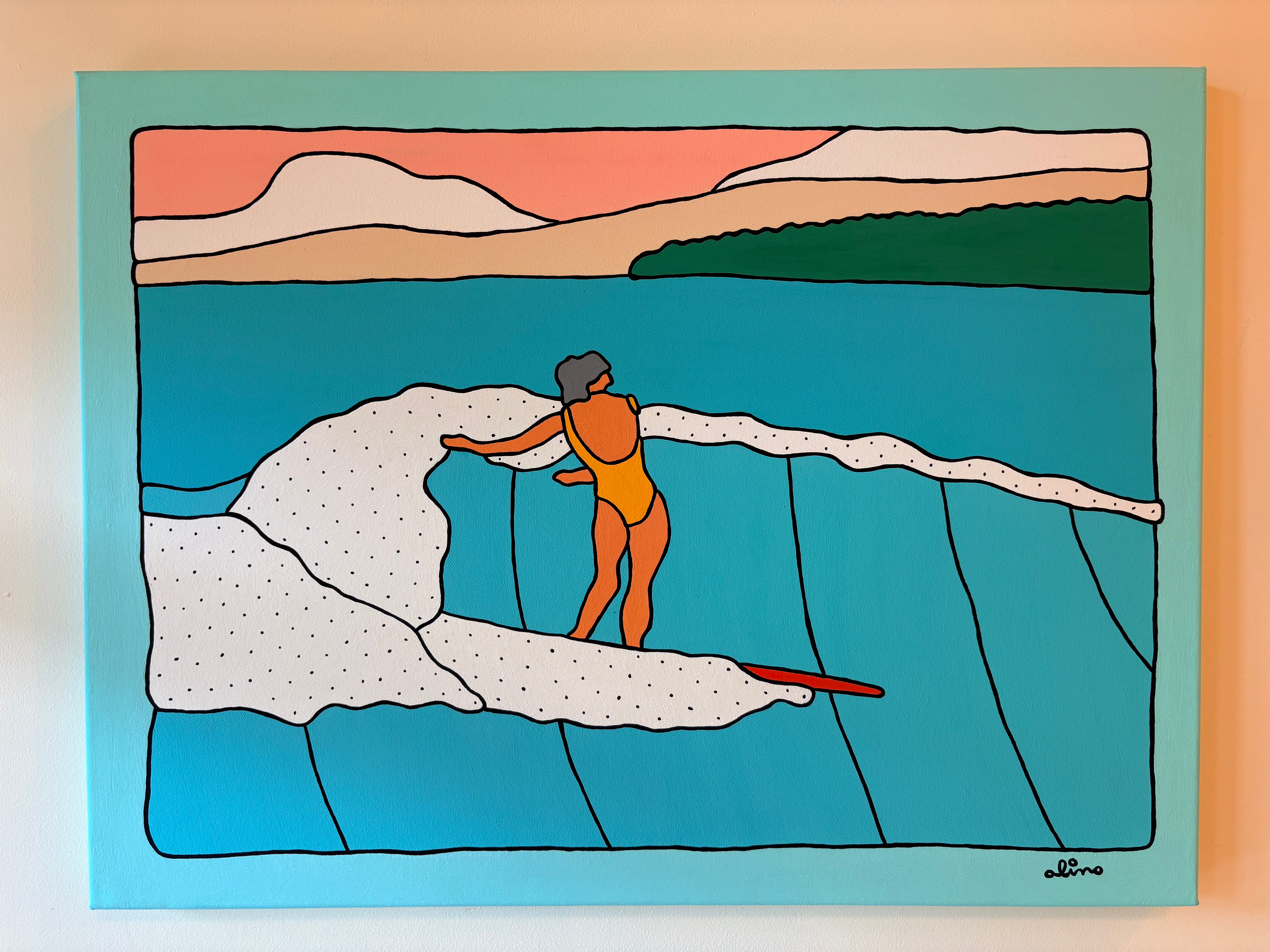 Nalu Holo Original Painting