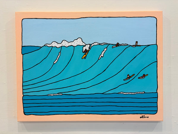 Sea Lines Original  Painting