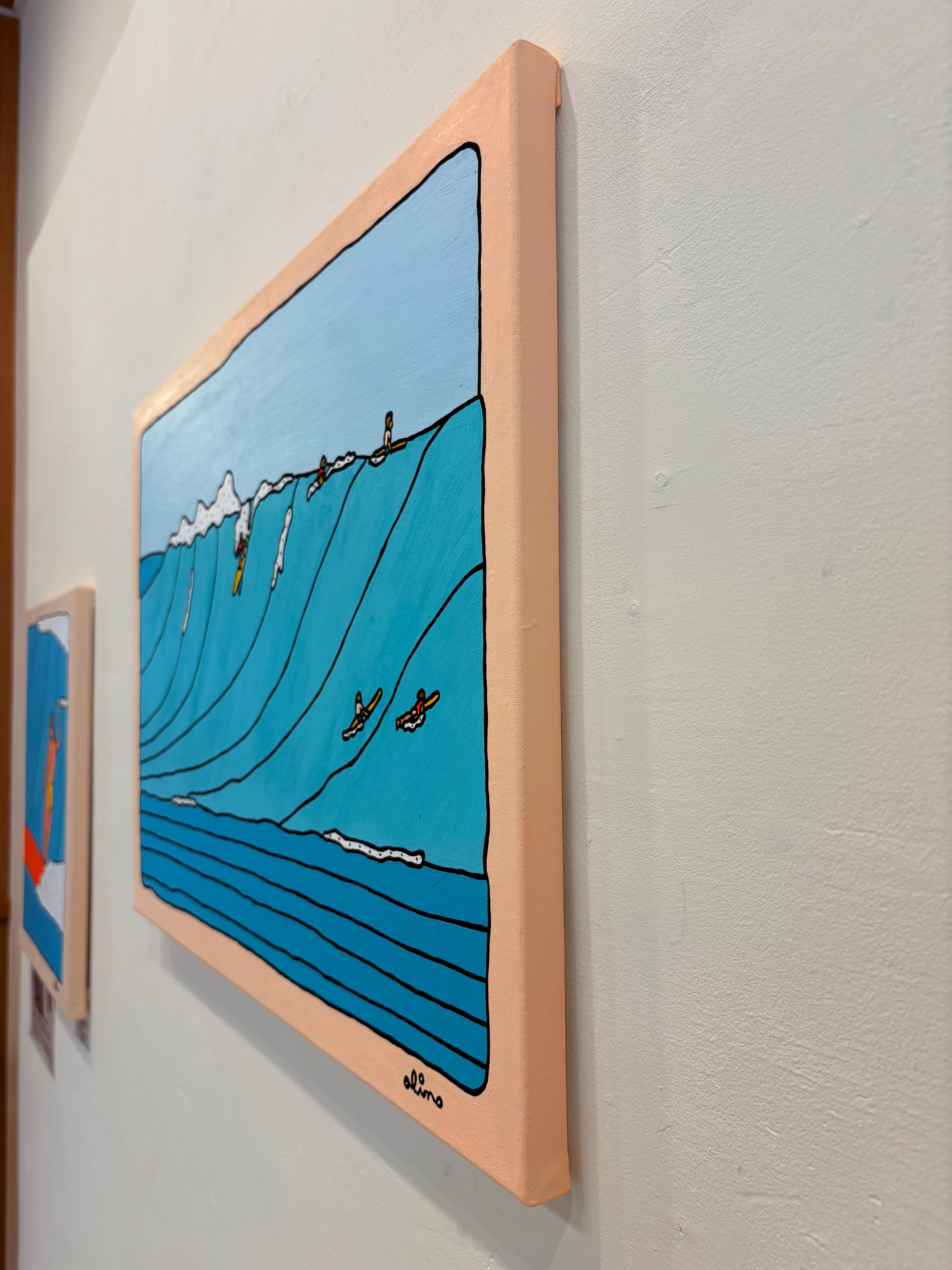 Sea Lines Original  Painting