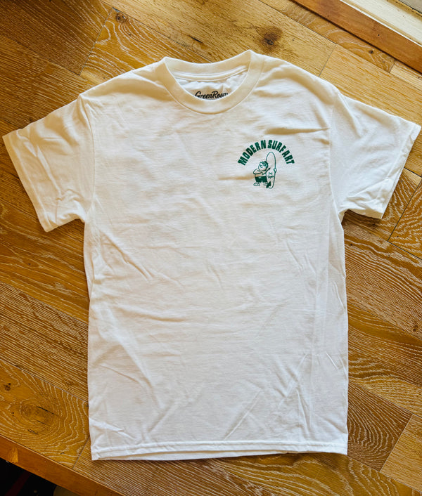 Greenroom x KOJI TOYODA "Modern Surf Art" Shirt - Green