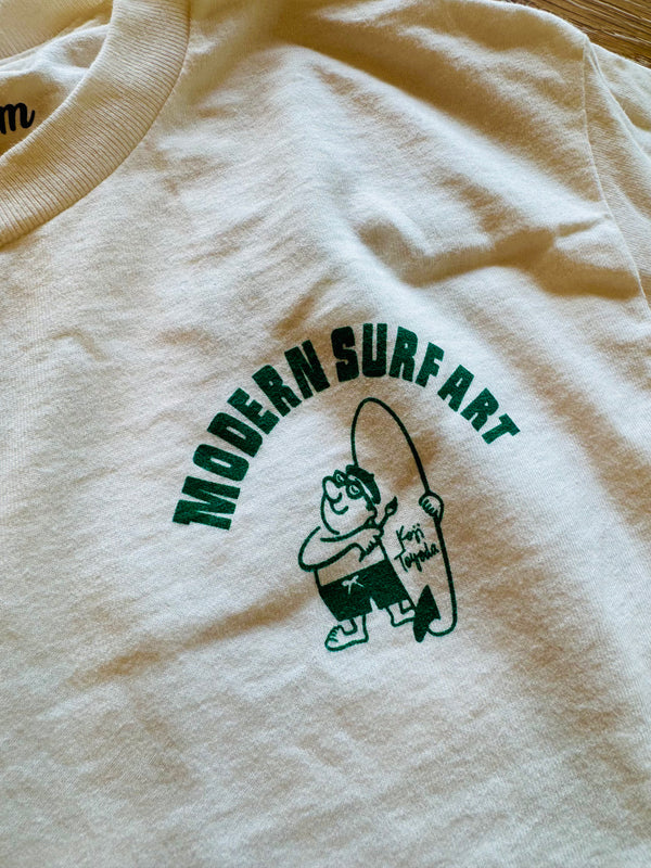 Greenroom x KOJI TOYODA "Modern Surf Art" Shirt - Green