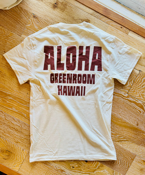 Greenroom x KOJI TOYODA "Modern Surf Art" Shirt -Brown