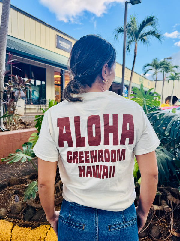 Greenroom x KOJI TOYODA "Modern Surf Art" Shirt -Brown