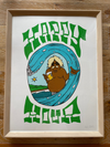 "Happy Hour" Framed Giclee Print