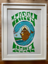 "Happy Hour" Framed Giclee Print