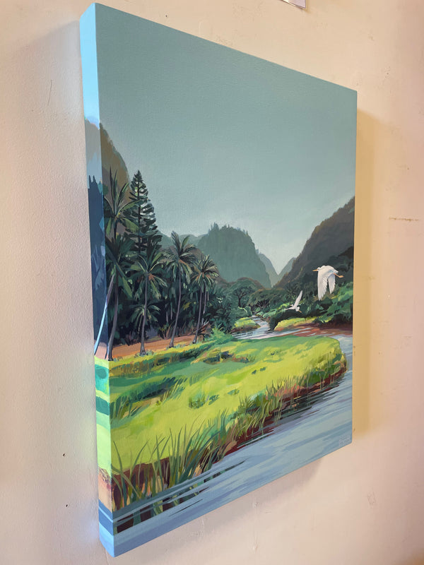 "Waimea Mist" Canvas Print