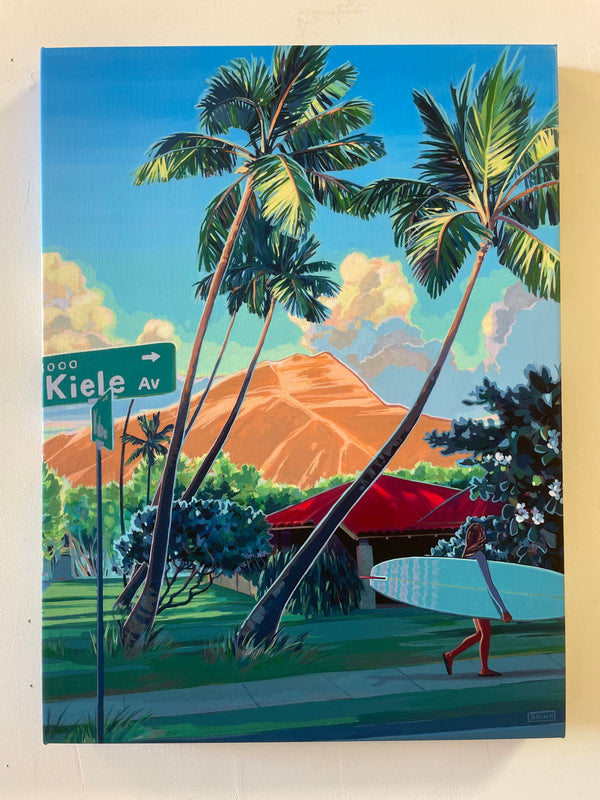 "Kiele Ave." Canvas Print