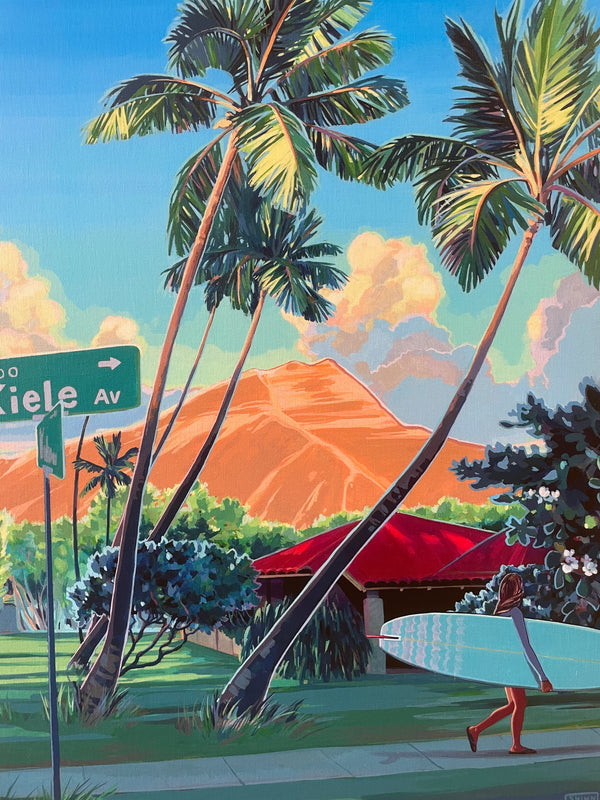 "Kiele Ave." Canvas Print