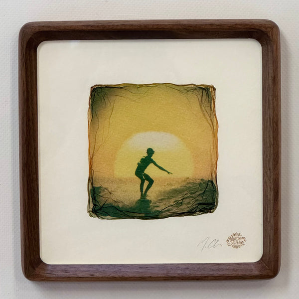 Setting Sun  - signed, framed Original