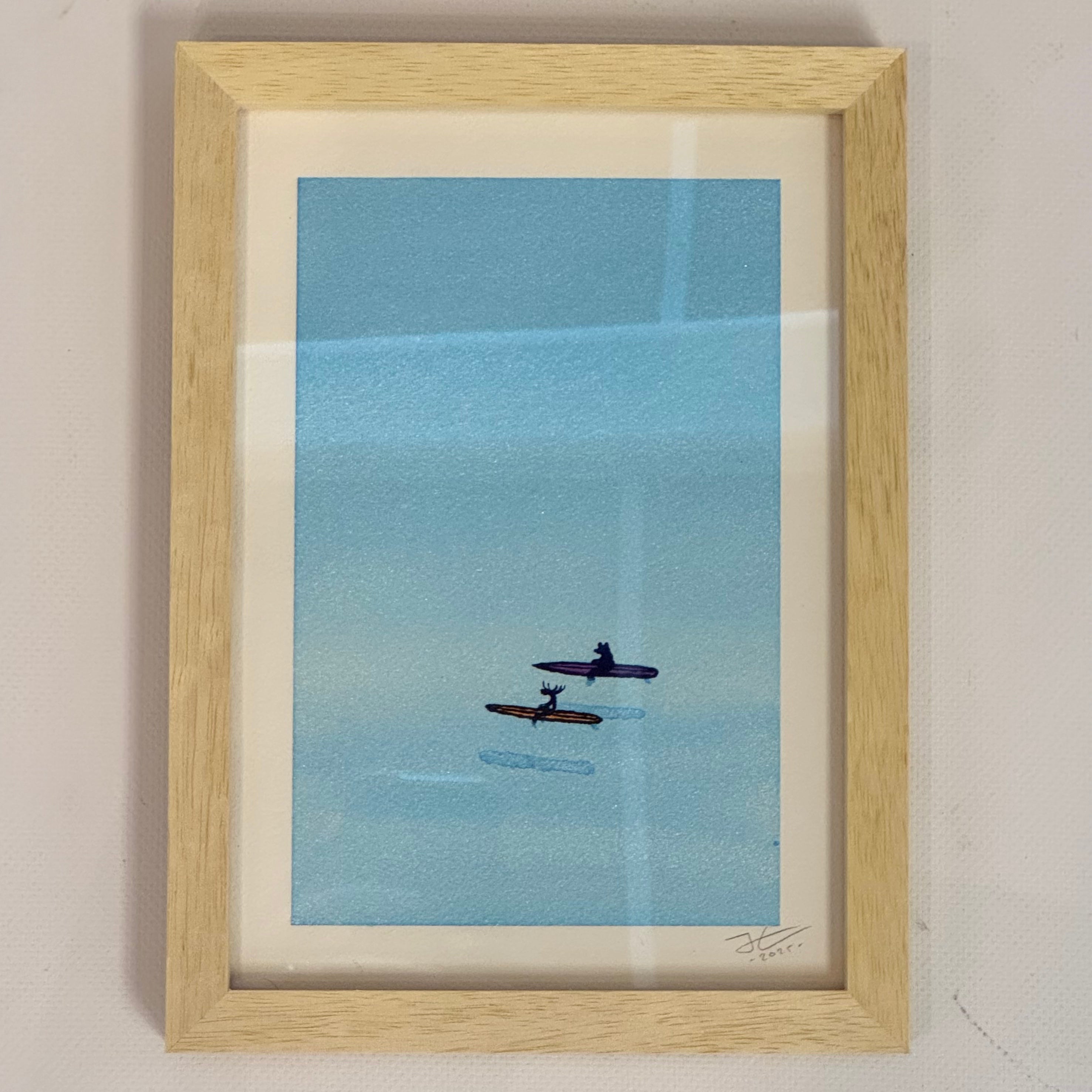 Good Day for a Paddle 1 -Original Paint