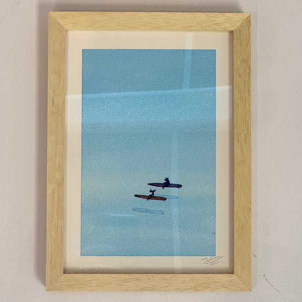Good Day for a Paddle 1 -Original Paint