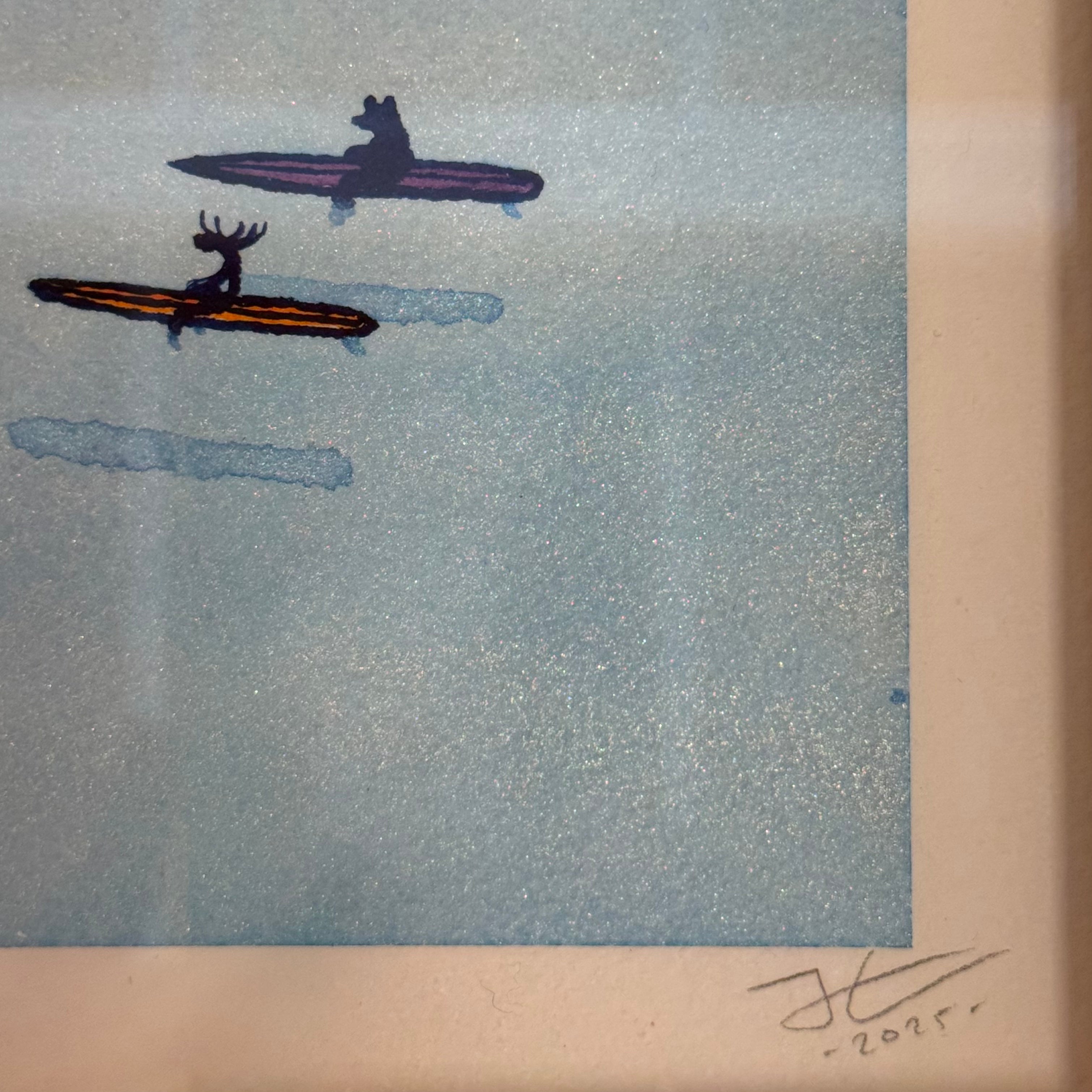 Good Day for a Paddle 1 -Original Paint
