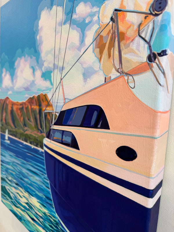 "SUMMER SAIL" Original Painting