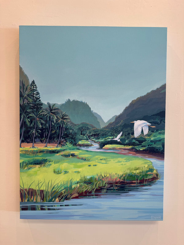 "WAIMEA MIST" Original Painting