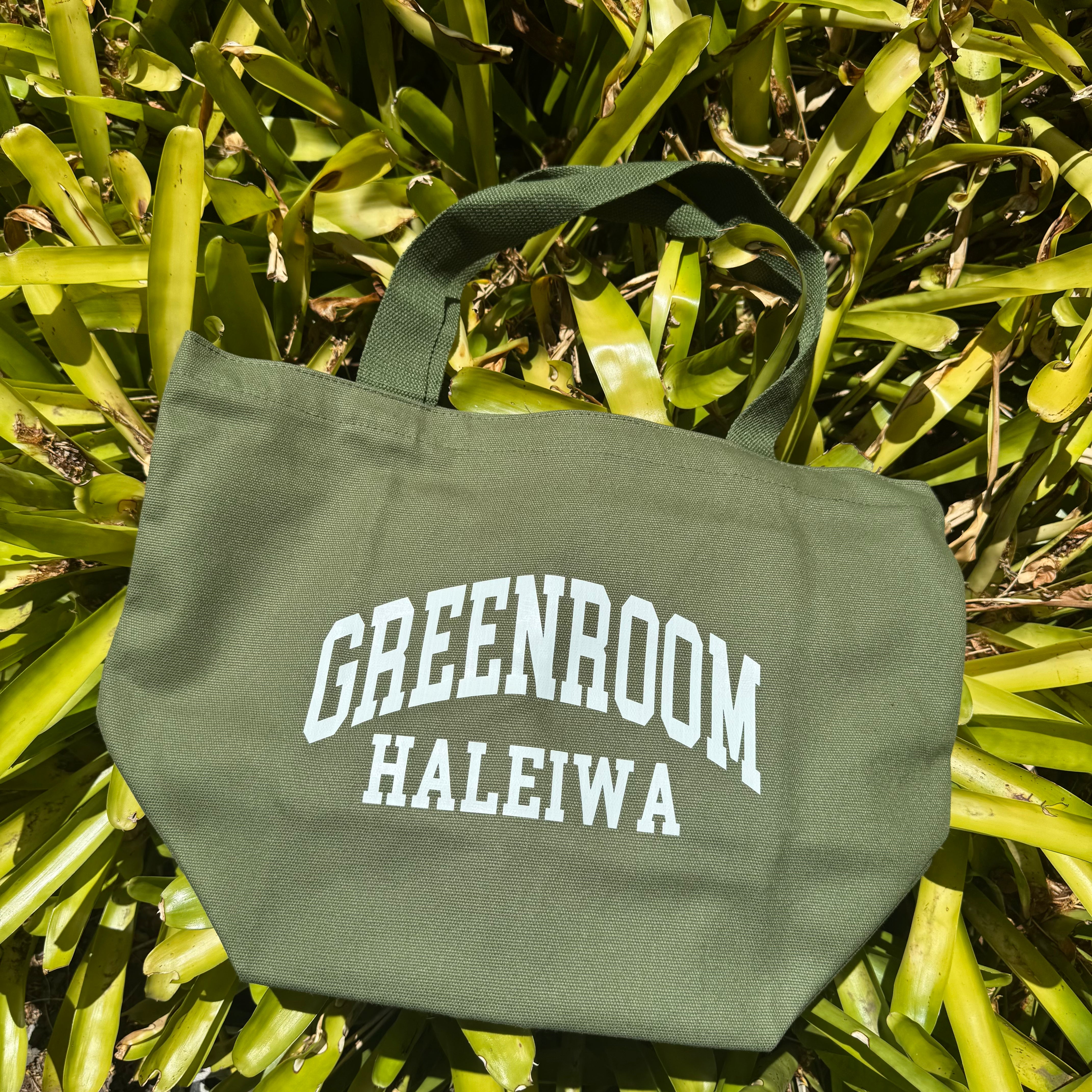 Greenroom Haleiwa Green Tote