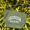 Greenroom Haleiwa Green Tote