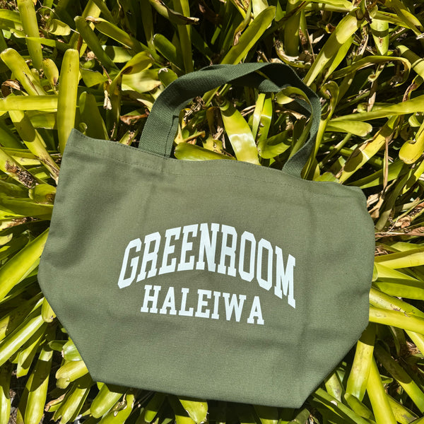 Greenroom Haleiwa Green Tote