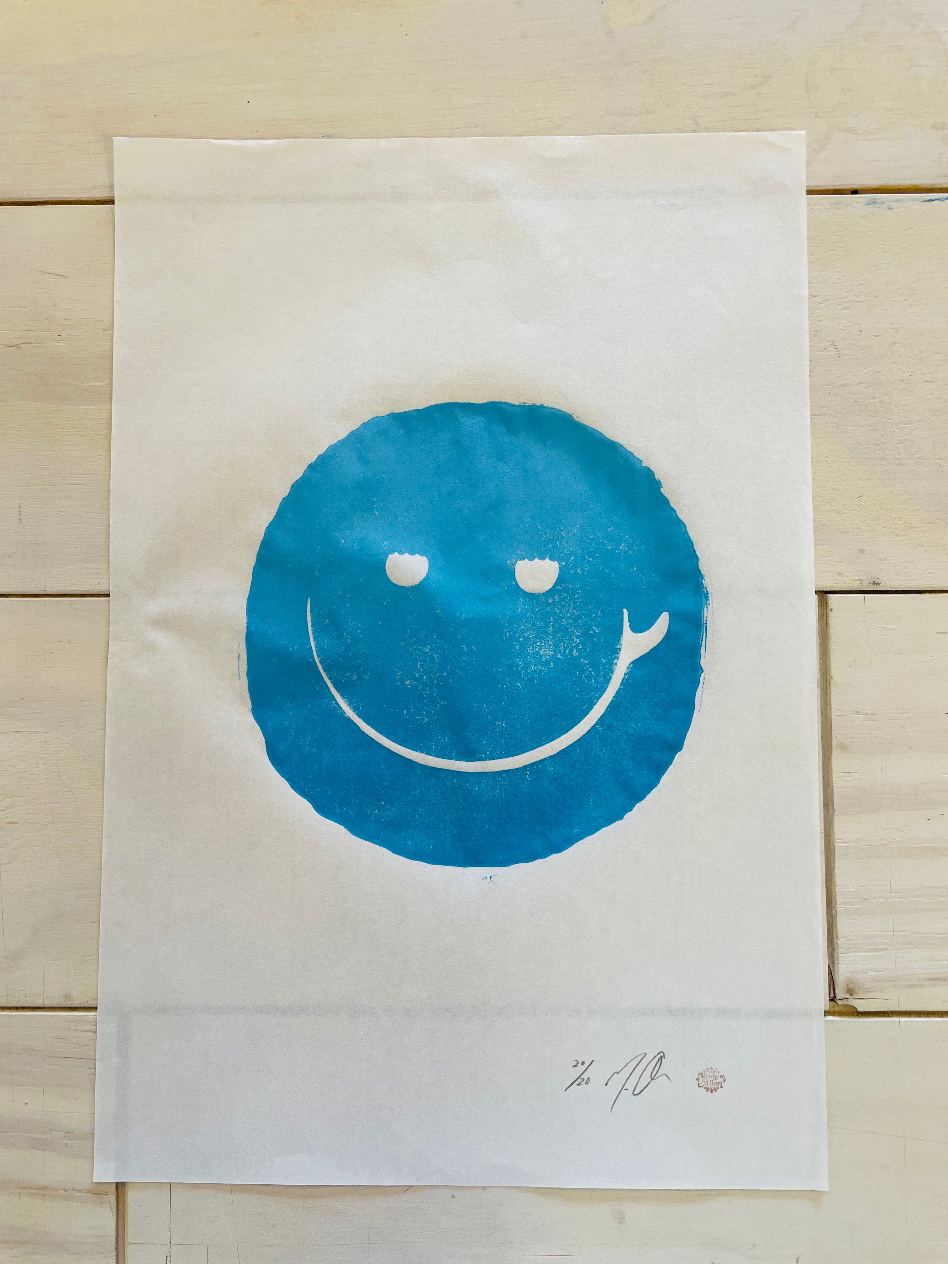 Surf Smile Block Print Version Limited Edition 20 – GREENROOM Gallery ...