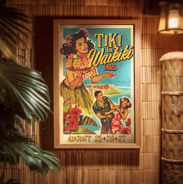 Tiki in Waikiki '23 Official - Poster