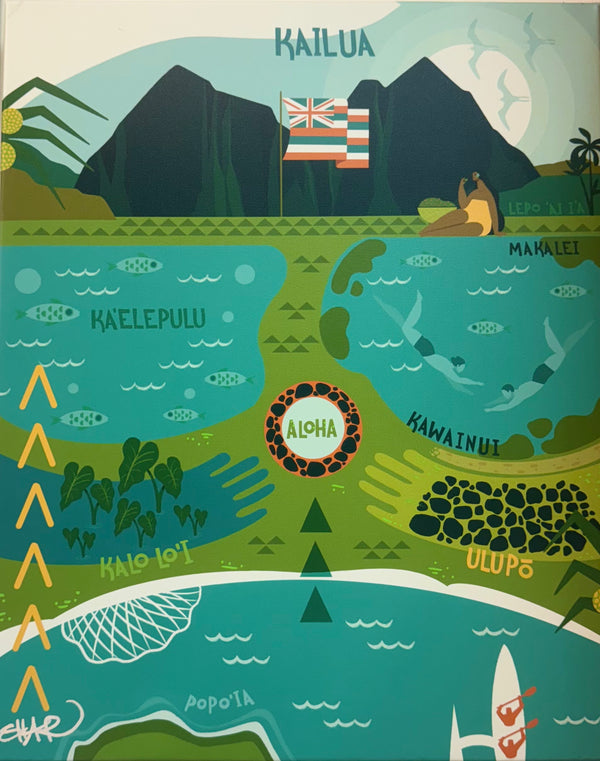 Kailua - Giclee Canvas