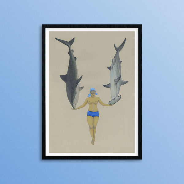 "Shark Charmer" By Kozyndan